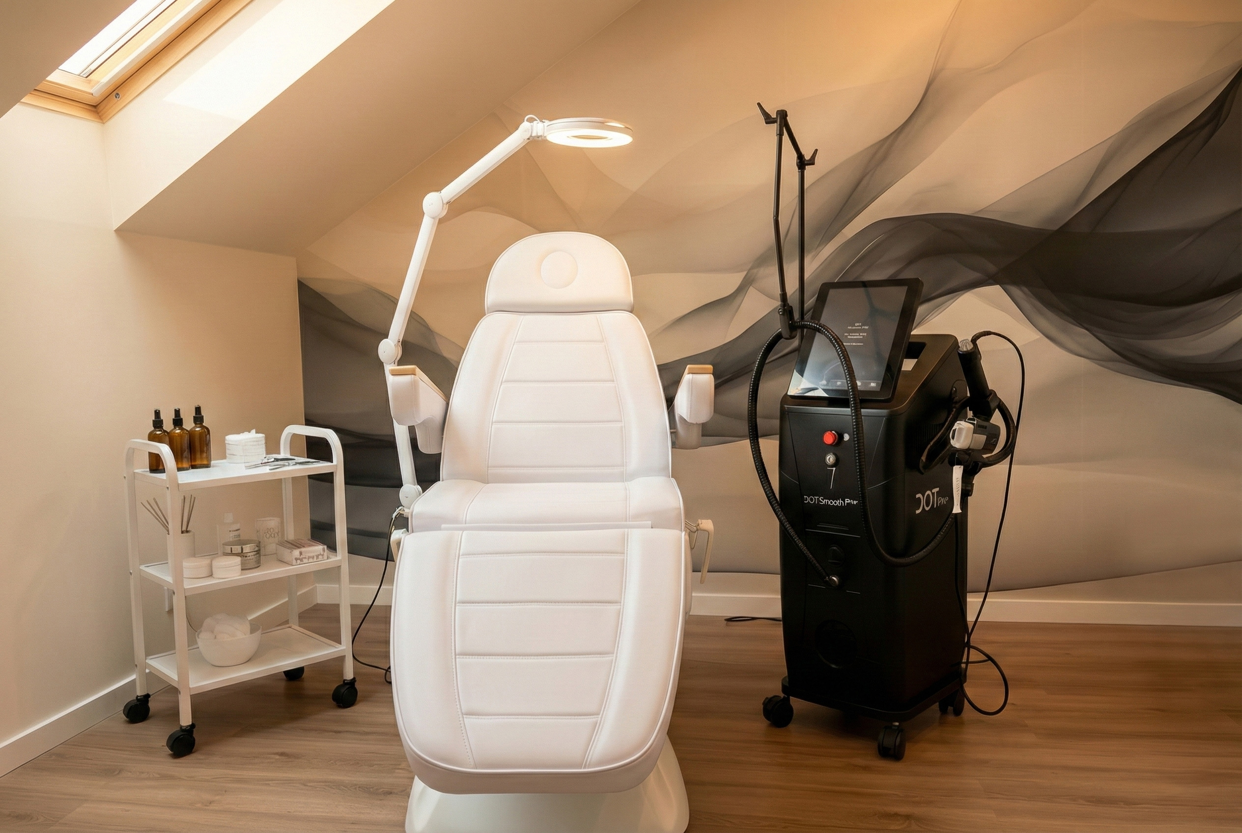 Stanowisko zabiegowe w gabinecie